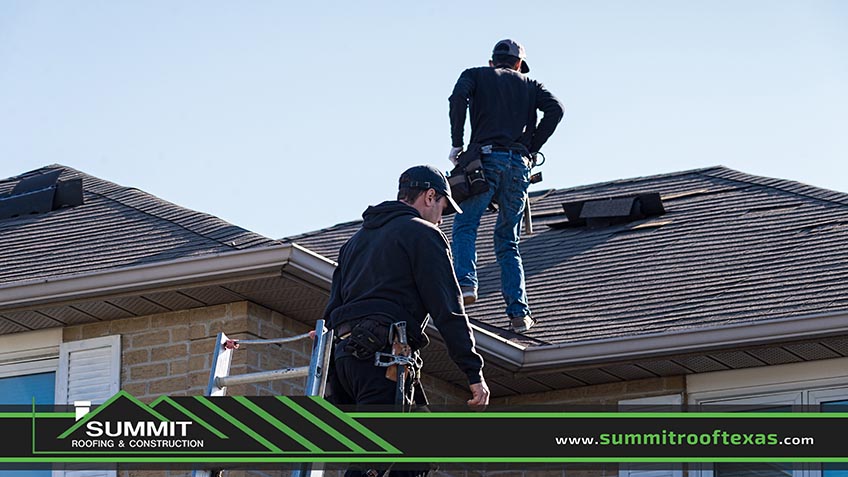 Summit Roofer Conducting a Roof Inspection Summit Roofer Conducting a Roof Inspection