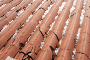Hail-damaged roof Round Rock, TX