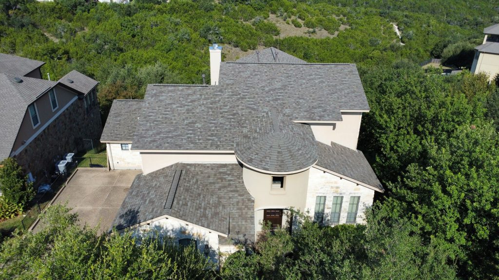 Completed Class 4 impact-resistant Duration Storm roof installed to Summit Standard