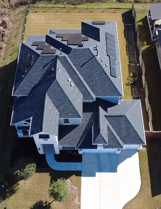 solar panels summit roofing tx